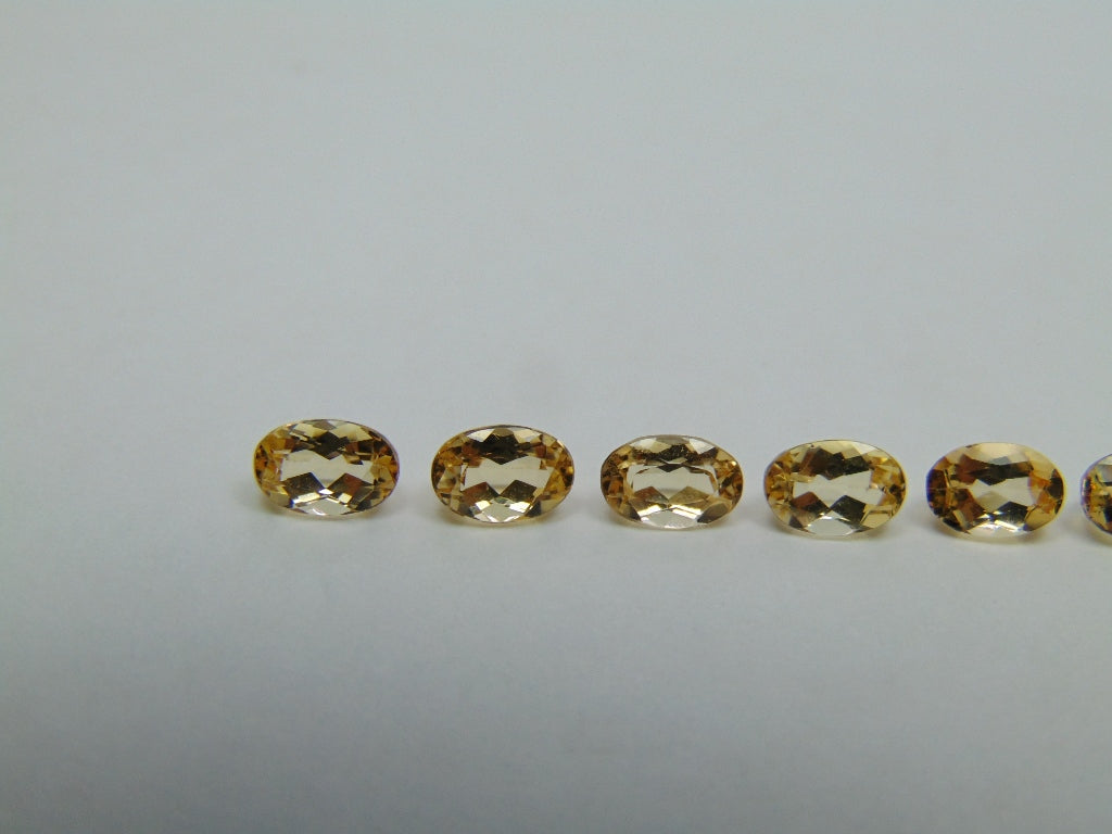 3.30ct Imperial Topaz Calibrated 6x4mm