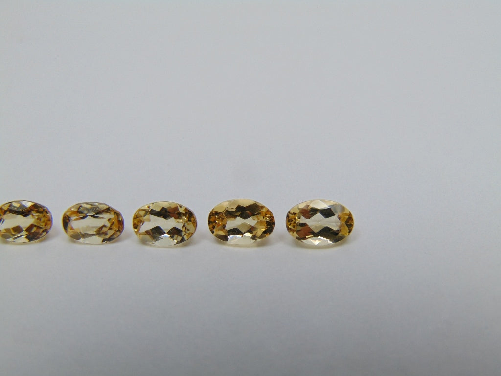 3.30ct Imperial Topaz Calibrated 6x4mm