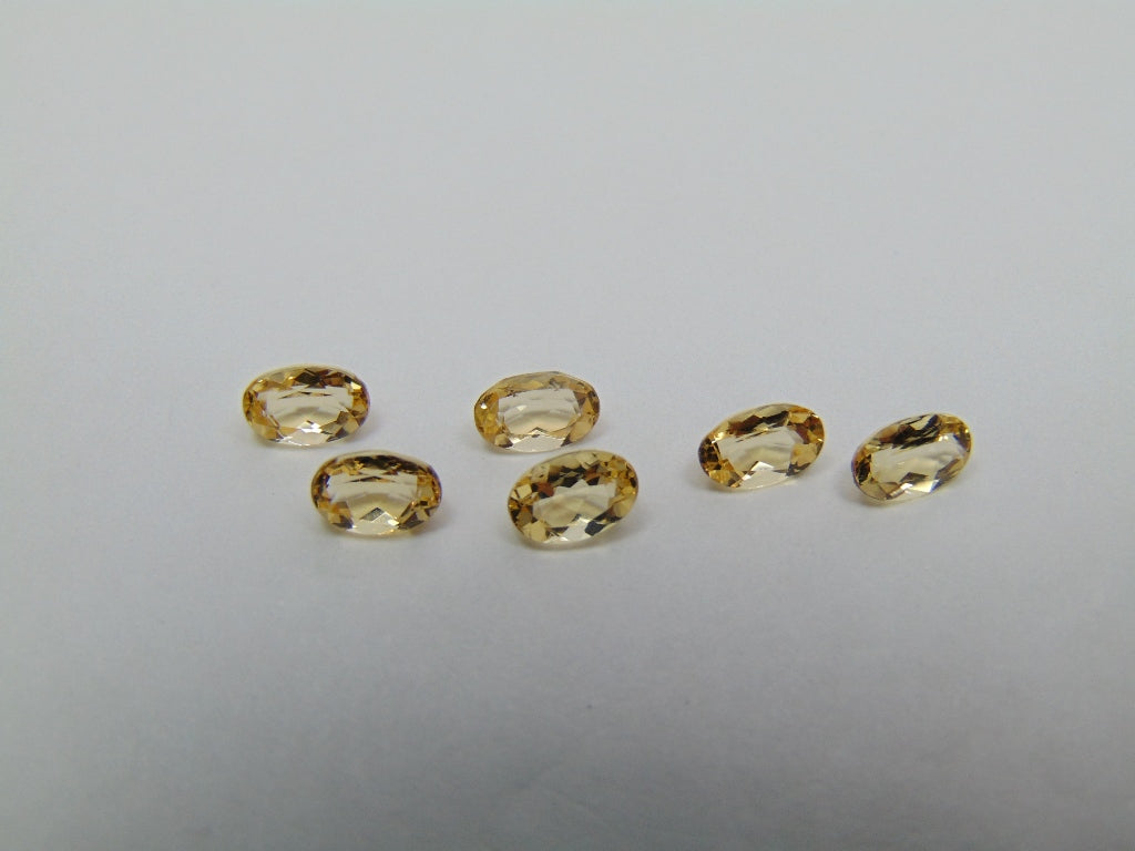 3.30ct Imperial Topaz Calibrated 6x4mm