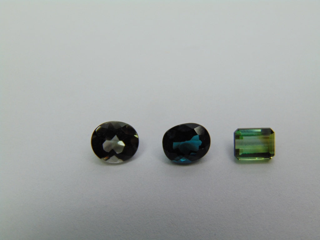 2.55ct Tourmaline 6x5mm 6x4mm