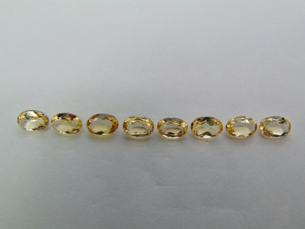 4.45ct Imperial Topaz Calibrated 6x4mm