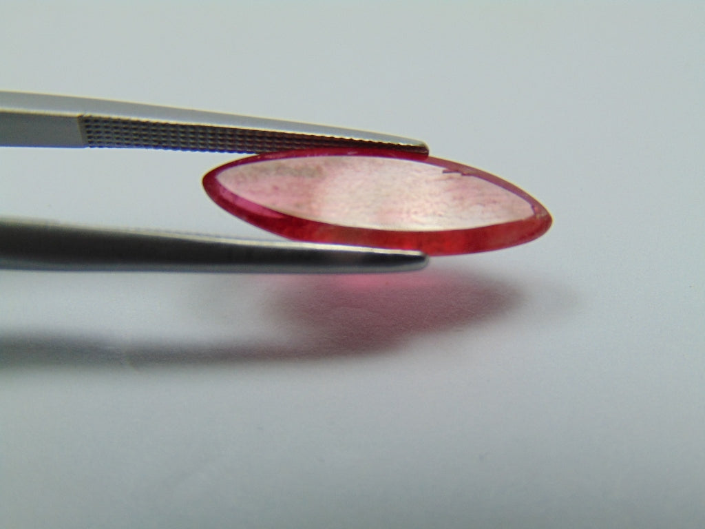 3.35ct Rhodonite Cabochon 18x6mm