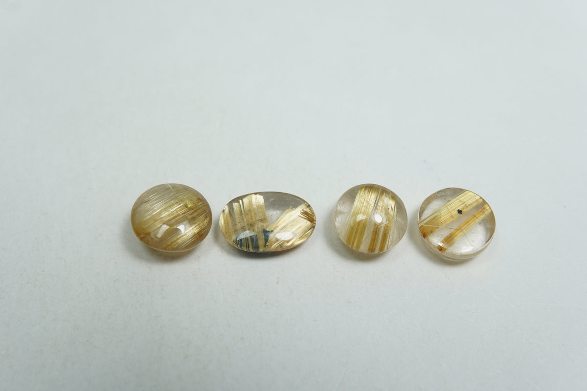 6.30ct Rutile 9x6mm / 7.5mm / 7mm / 7mm