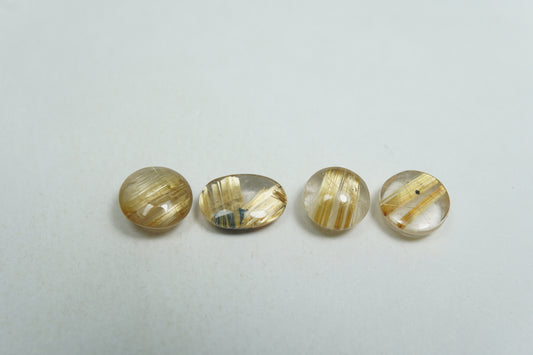 6.30ct Rutile 9x6mm / 7.5mm / 7mm / 7mm