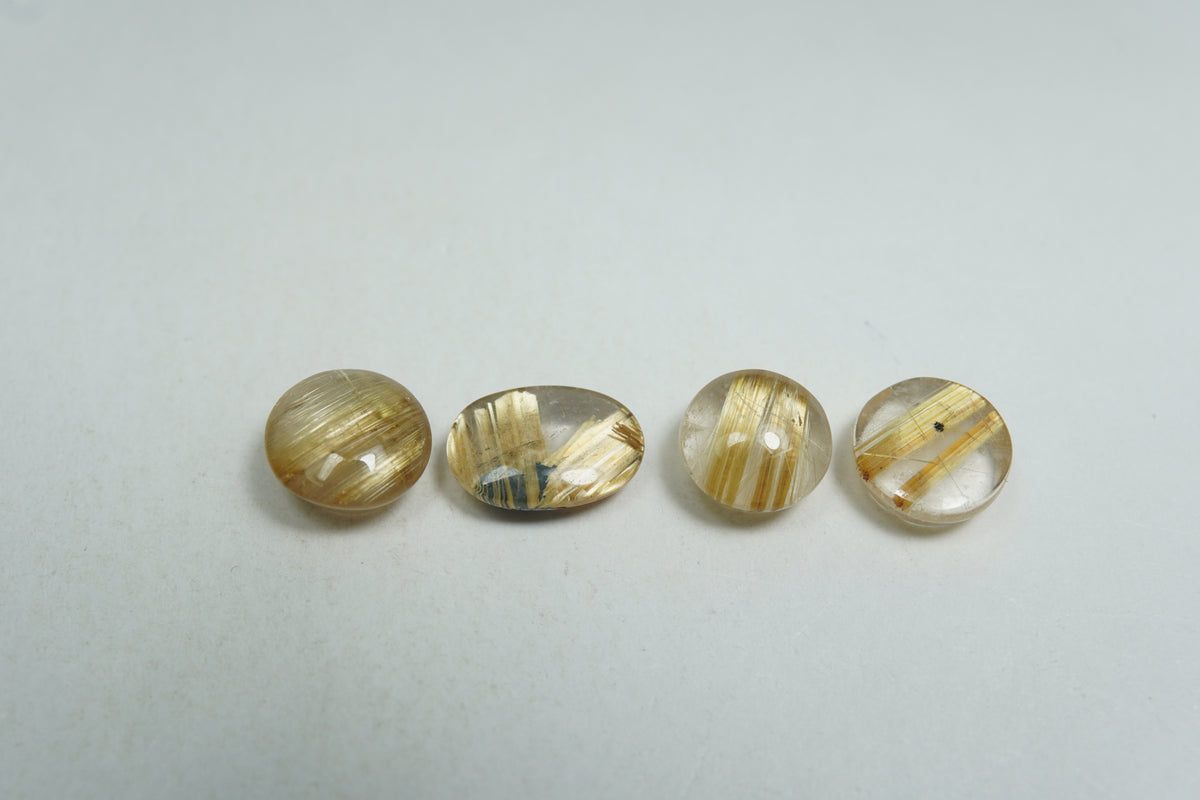 6.30ct Rutile 9x6mm / 7.5mm / 7mm / 7mm