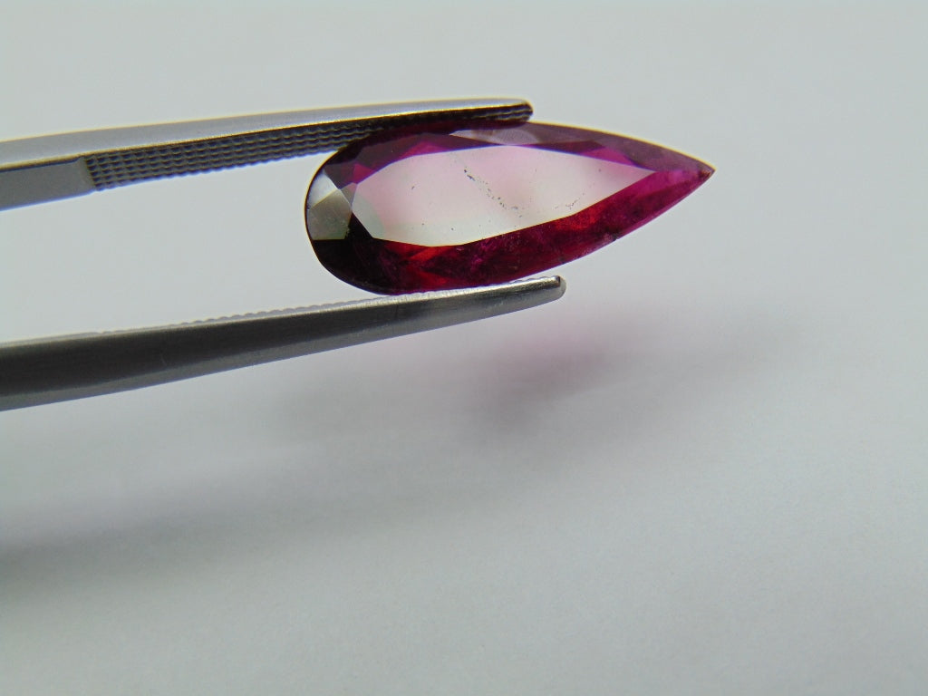 3.30ct Rubellite 12x8mm