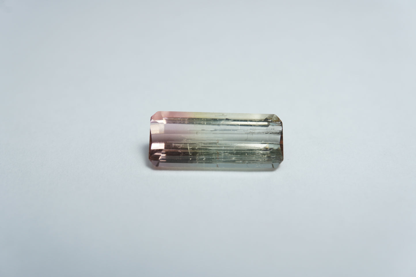2.45ct Tourmaline bicolor 13x5mm