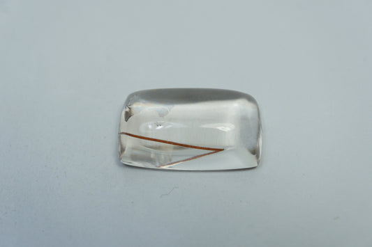 16.80ct Quartz with inclusion 21x12mm