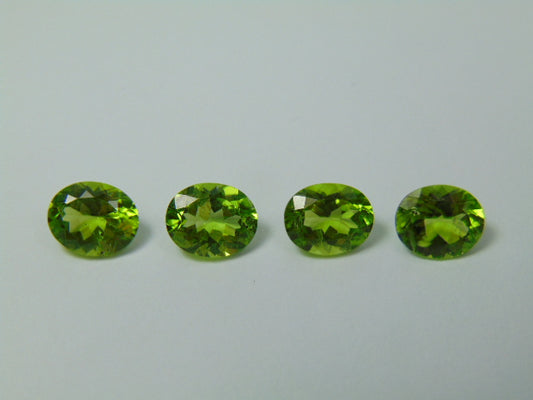 10.90ct Peridot Calibrated 10x8mm