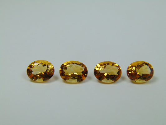 6.65ct Citrine Calibrated 9x7mm