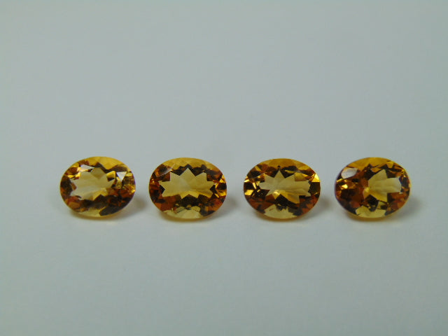 6.65ct Citrine Calibrated 9x7mm