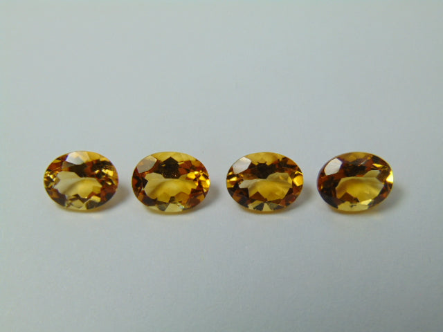 6.65ct Citrine Calibrated 9x7mm
