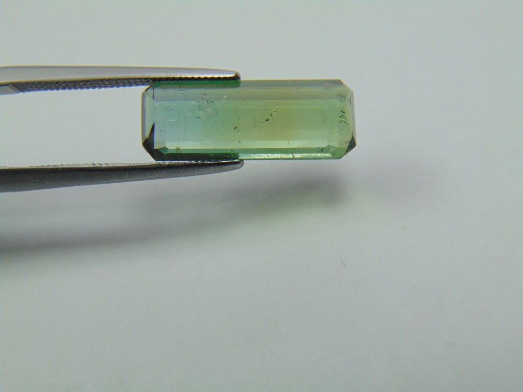 4.65ct Tourmaline Bicolor 17x6mm