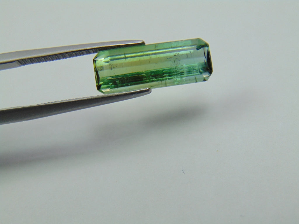 4.65ct Tourmaline Bicolor 17x6mm