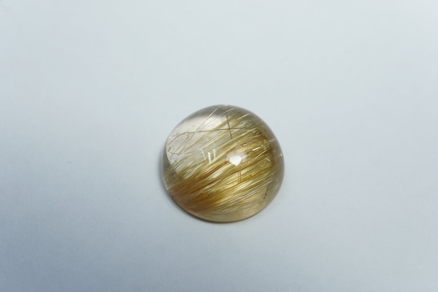 20.17ct Rutile cabochon 15x14mm