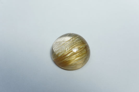 20.17ct Rutile cabochon 15x14mm