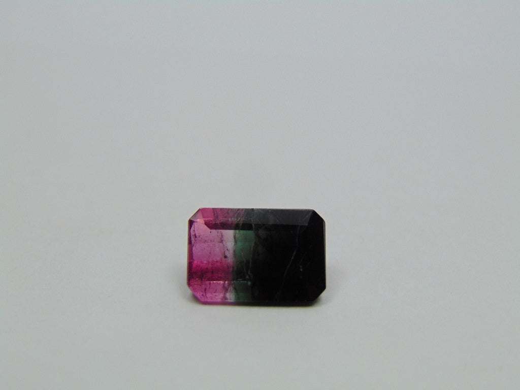 5.10ct Tourmaline Bicolor 12x9mm