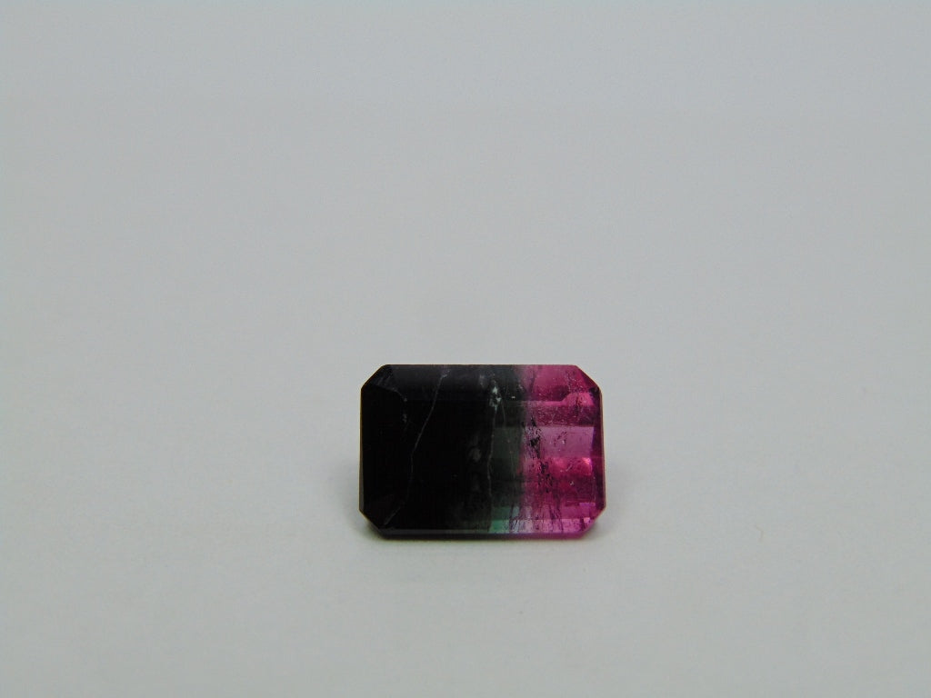 5.10ct Tourmaline Bicolor 12x9mm