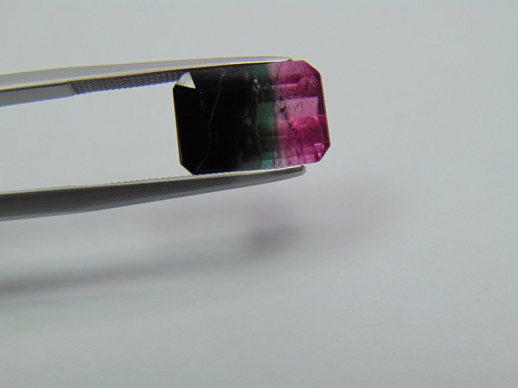 5.10ct Tourmaline Bicolor 12x9mm