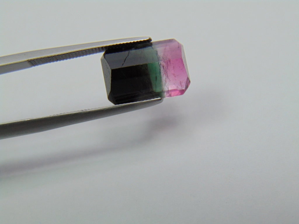 5.10ct Tourmaline Bicolor 12x9mm