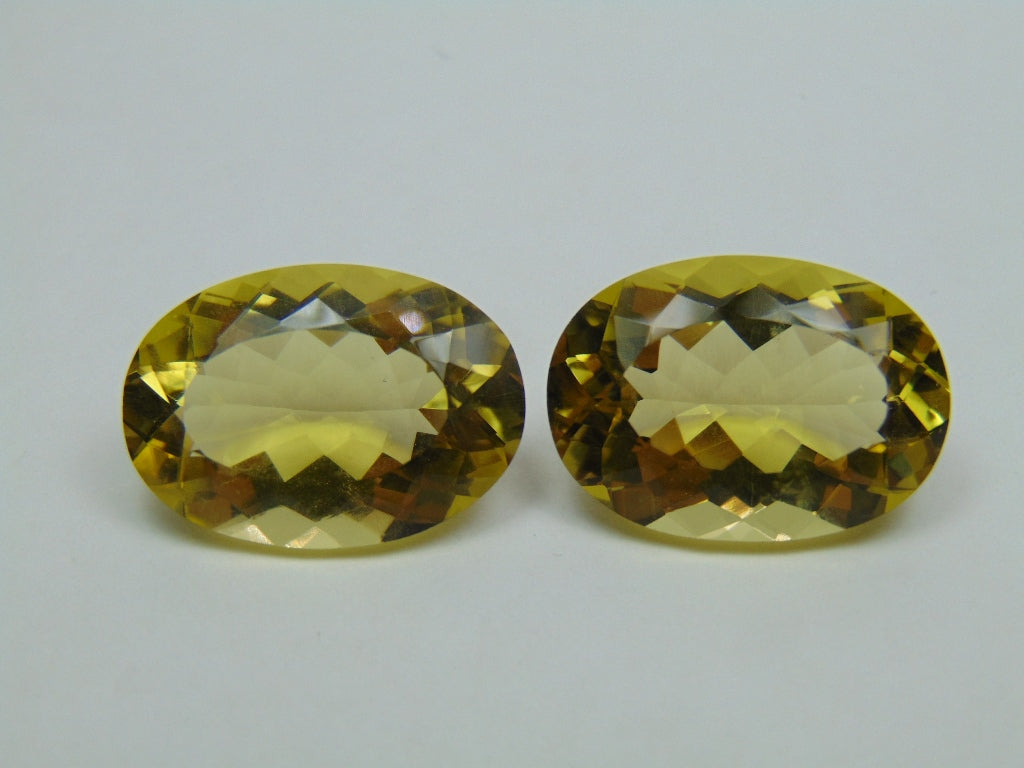 36.85ct Green Gold 35x15mm