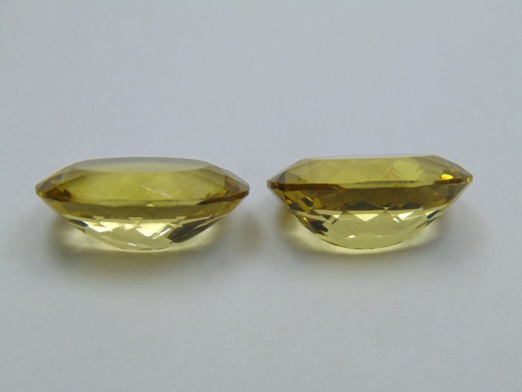 36.85ct Green Gold 35x15mm