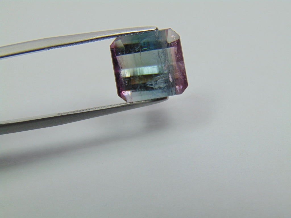 8.25ct Tourmaline Bicolor 12x11mm