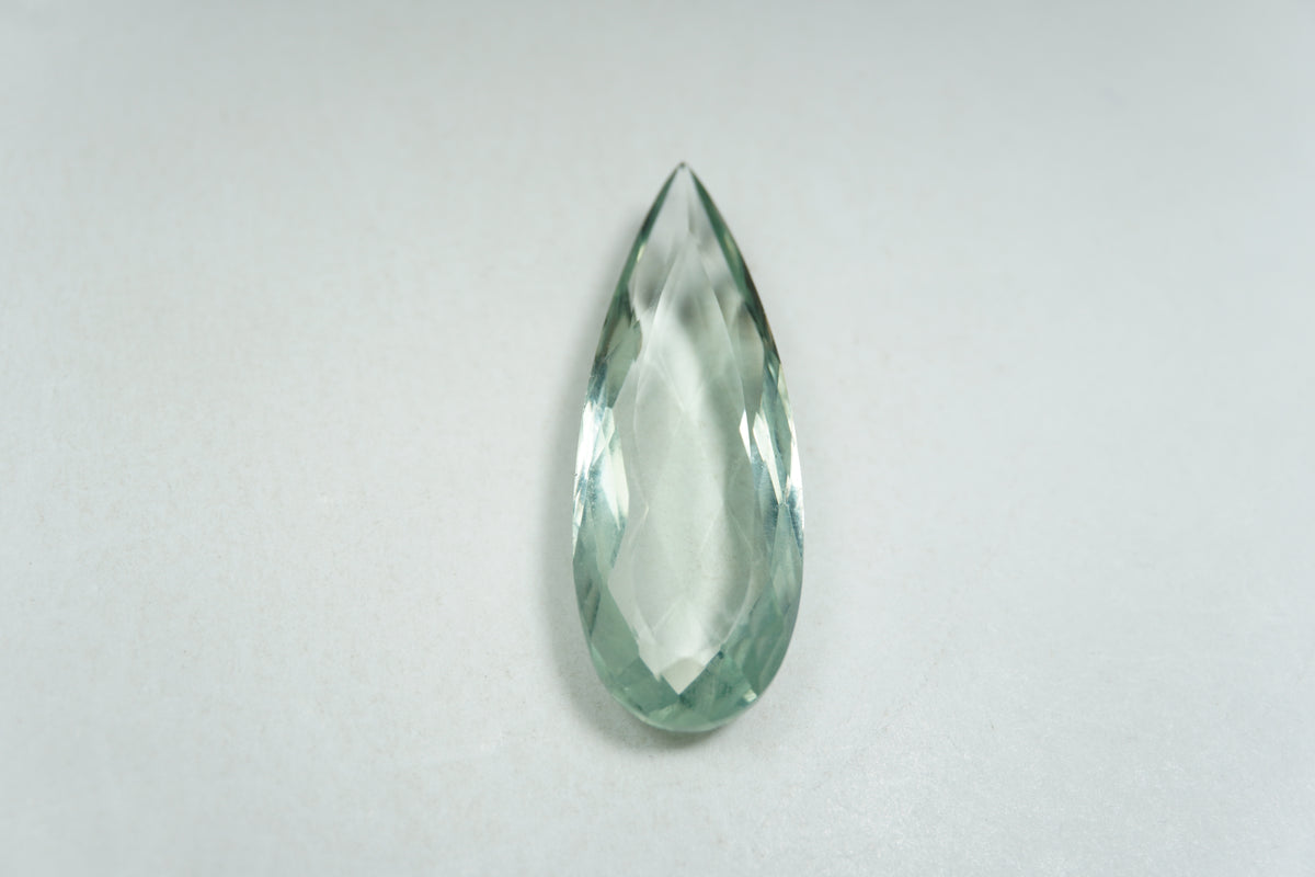9.12ct Prasiolite 27x10mm