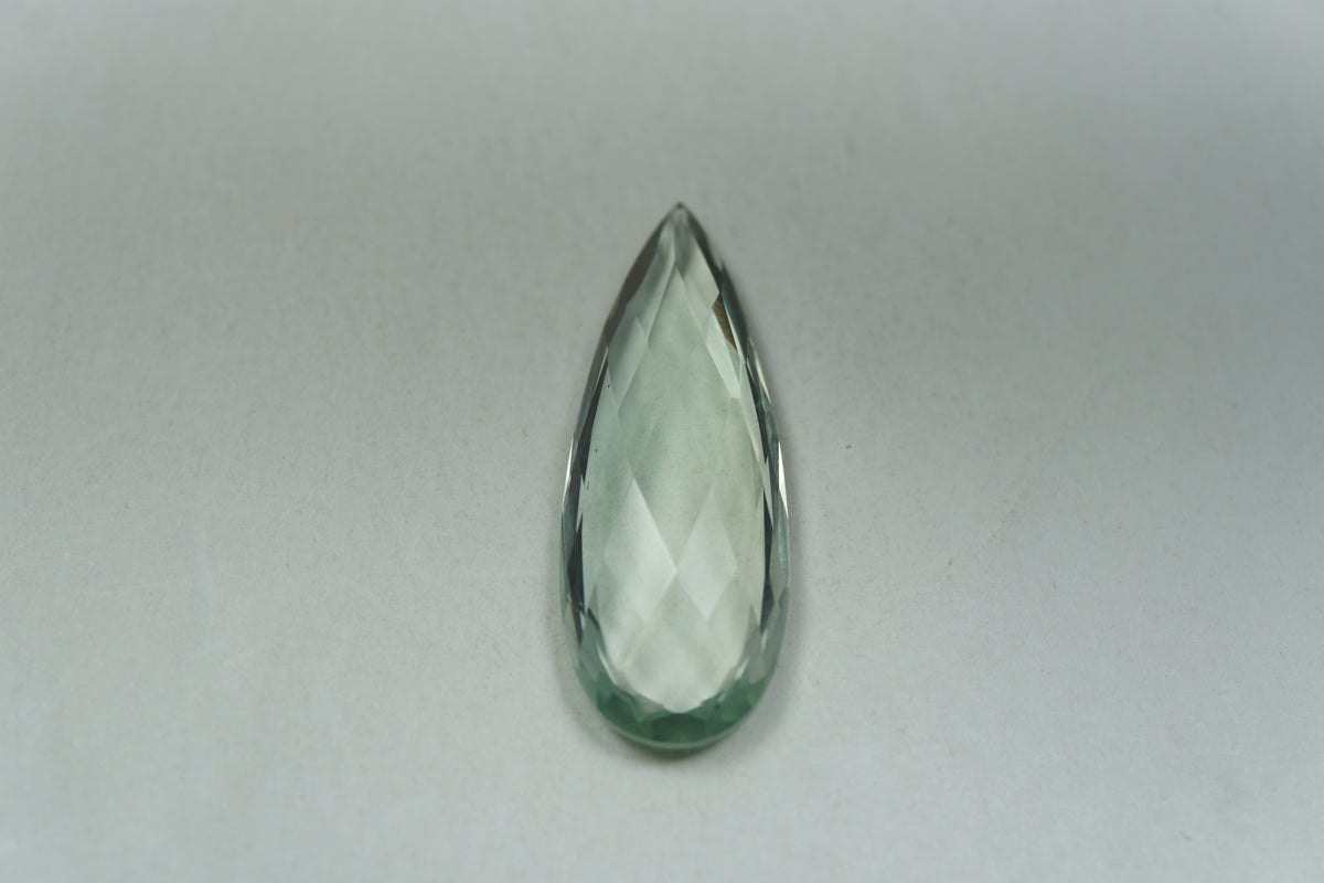 9.12ct Prasiolite 27x10mm