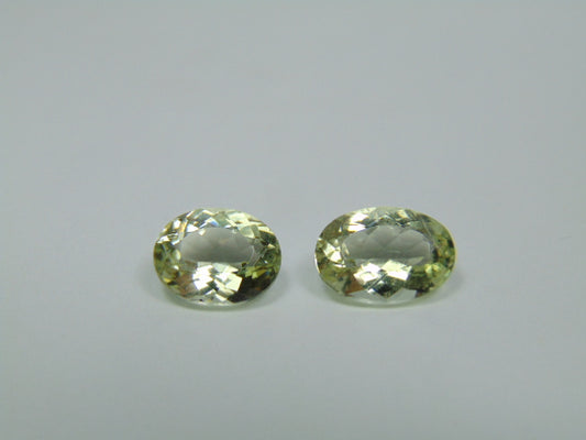 5.45ct Beryl Green 10x8mm 11x8mm