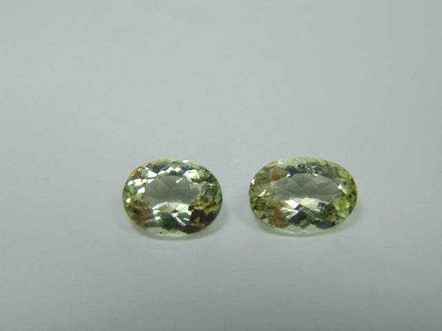 5.45ct Beryl Green 10x8mm 11x8mm