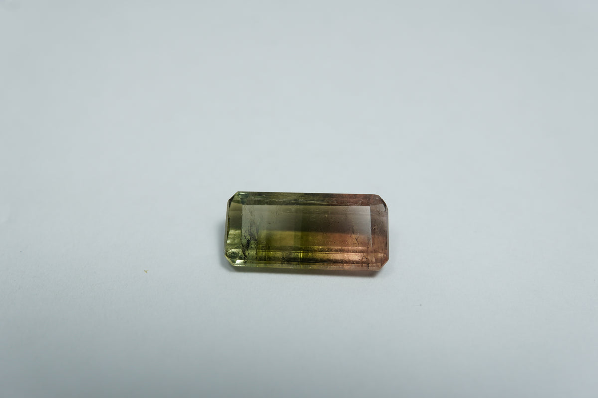 2.55ct Tourmaline Bicolor 12.5x6mm