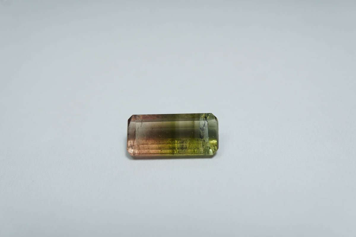 2.55ct Tourmaline Bicolor 12.5x6mm