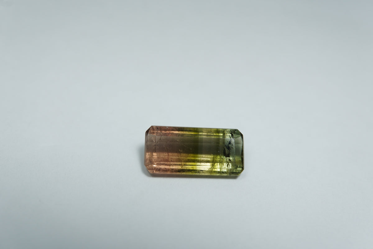 2.55ct Tourmaline Bicolor 12.5x6mm