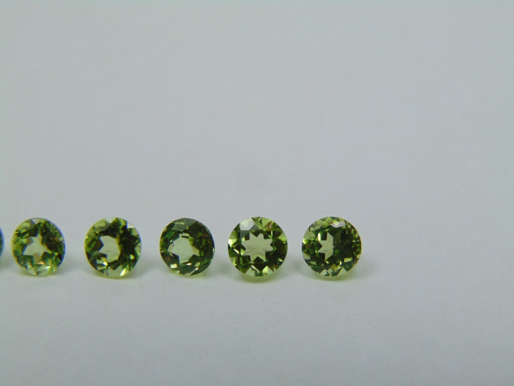 1.85ct Peridot Calibrated 4mm