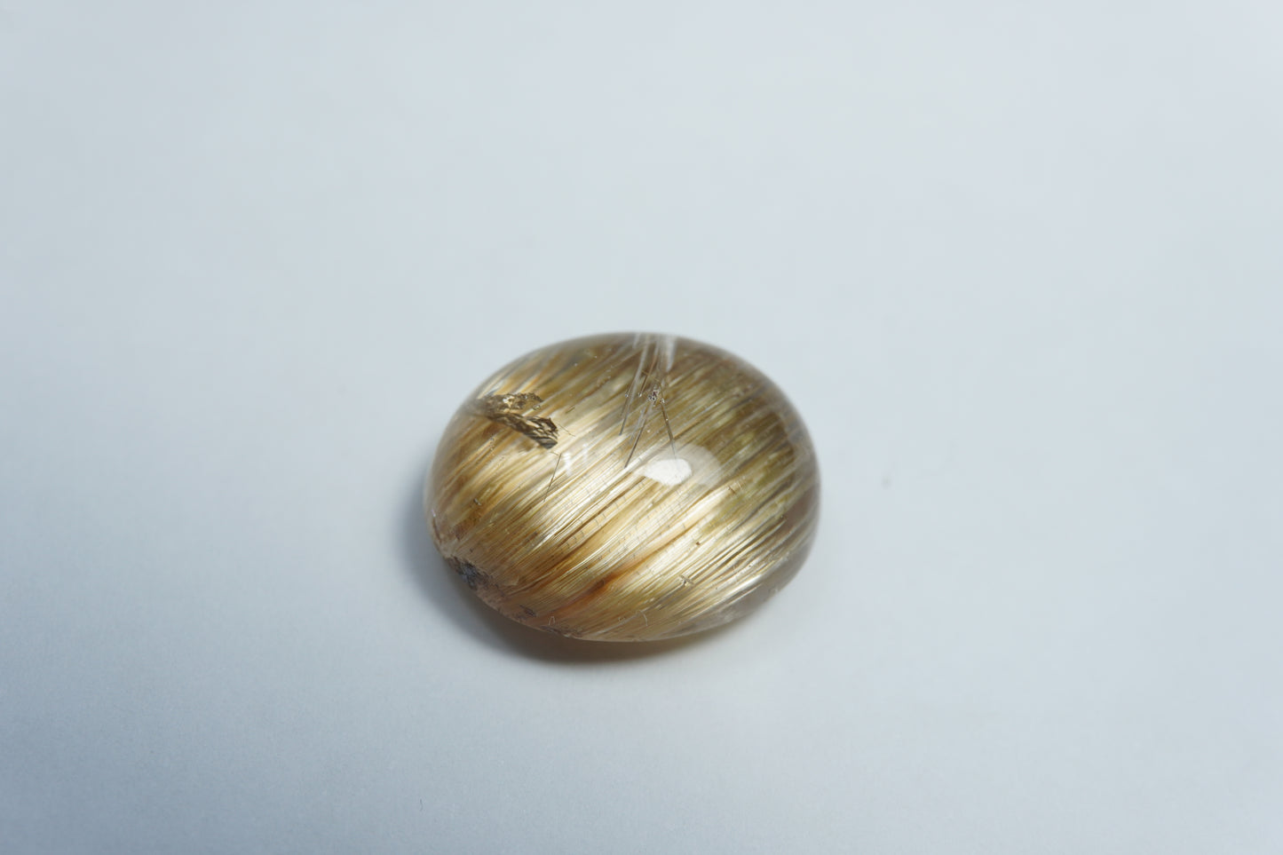17.20ct Rutile cabochon 17x14mm