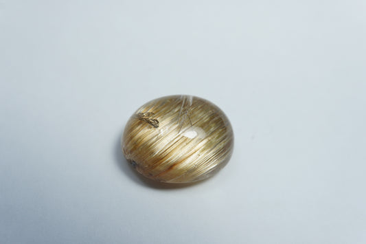 17.20ct Rutile cabochon 17x14mm