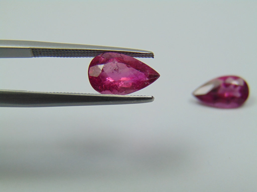 3.69ct Tourmaline 11x7mm 11x6mm