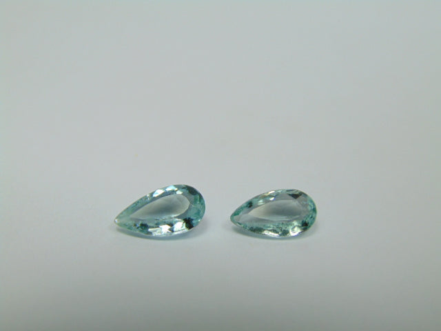 2.35ct Aquamarine 10x5mm 10x6mm