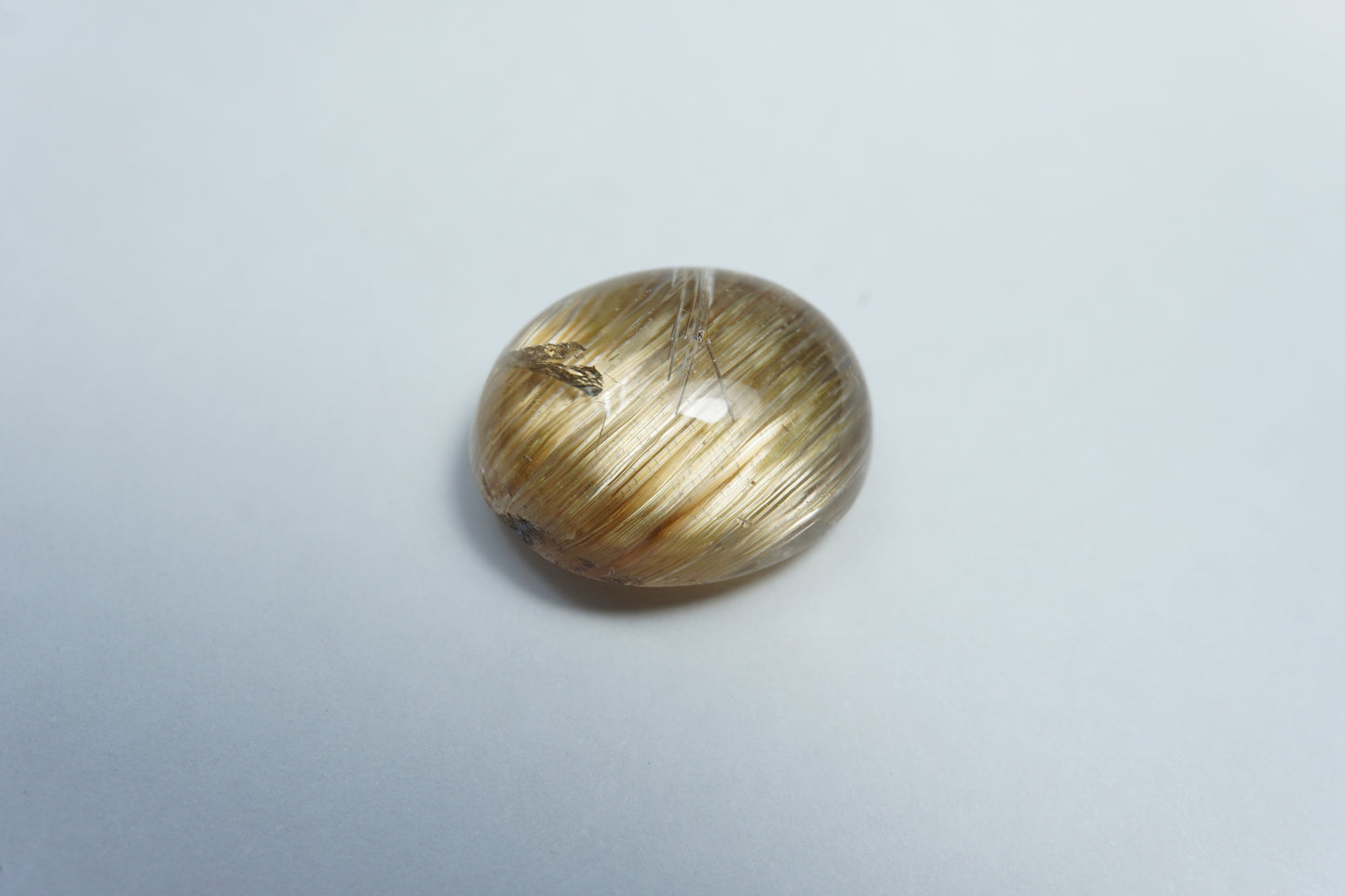 17.20ct Rutile cabochon 17x14mm