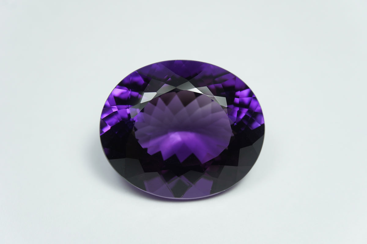 38.05ct Amethyst 25x21mm