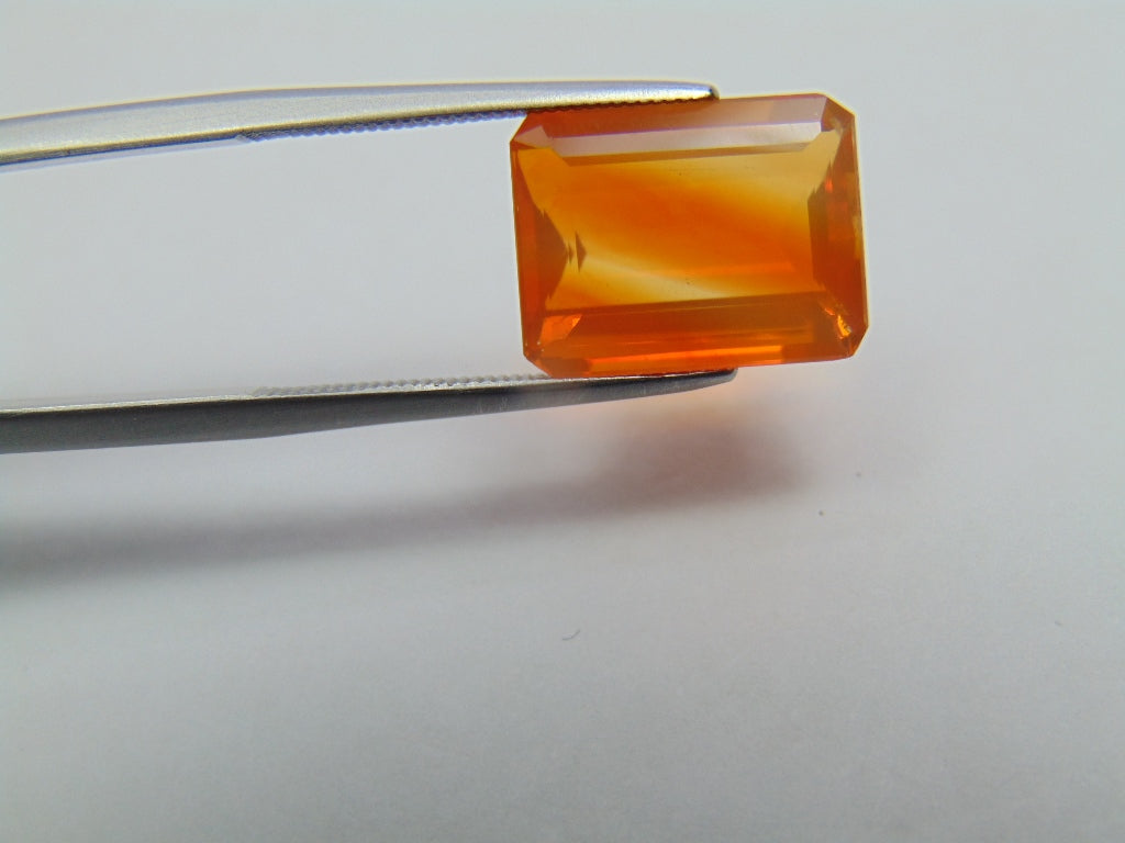 5.25ct Fire Opal Bicolor 13x10mm