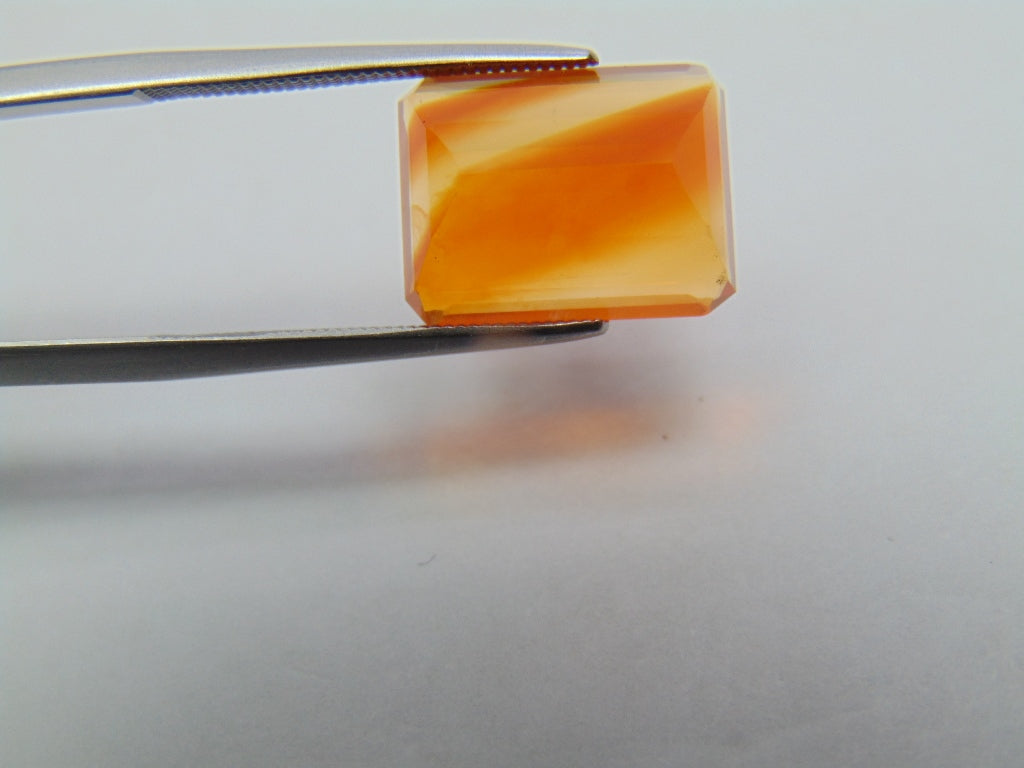 5.25ct Fire Opal Bicolor 13x10mm