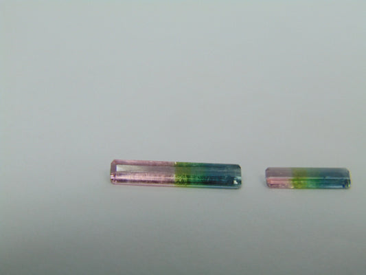 1.30ct Tourmaline Mix 16x3mm 11x3mm