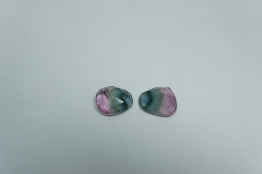 1.24ct Tourmaline bicolor 6x5mm