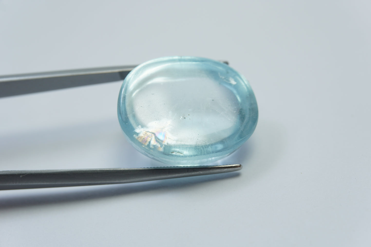 45.60ct Aquamarine cabochon 22x18mm