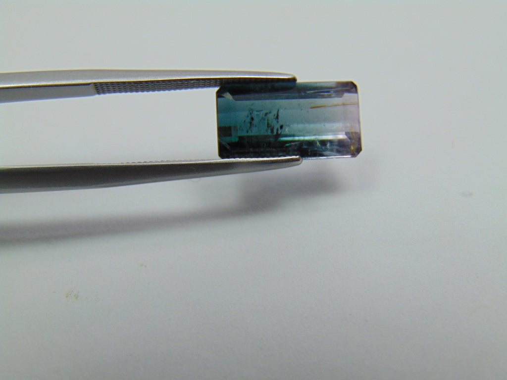 3.70ct Tourmaline Bicolor 12x7mm