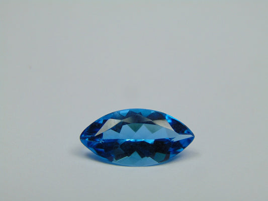 4.10ct Topaz Blue Swiss 15x8mm