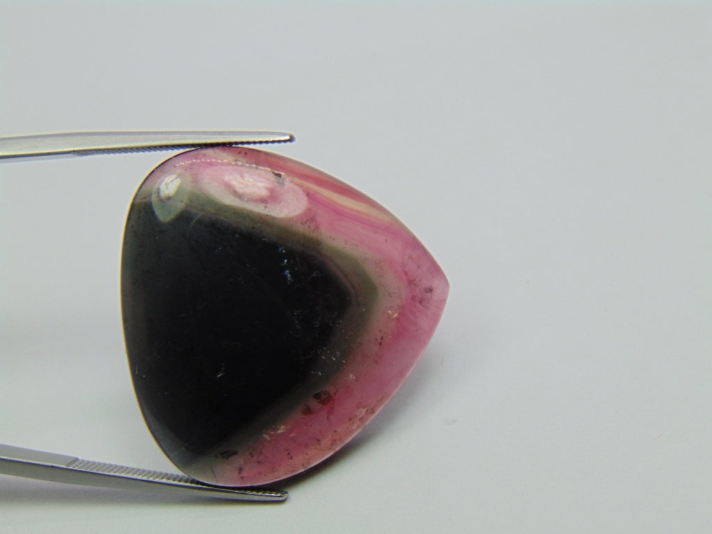 42.30ct Tourmaline Bicolor 28x27mm