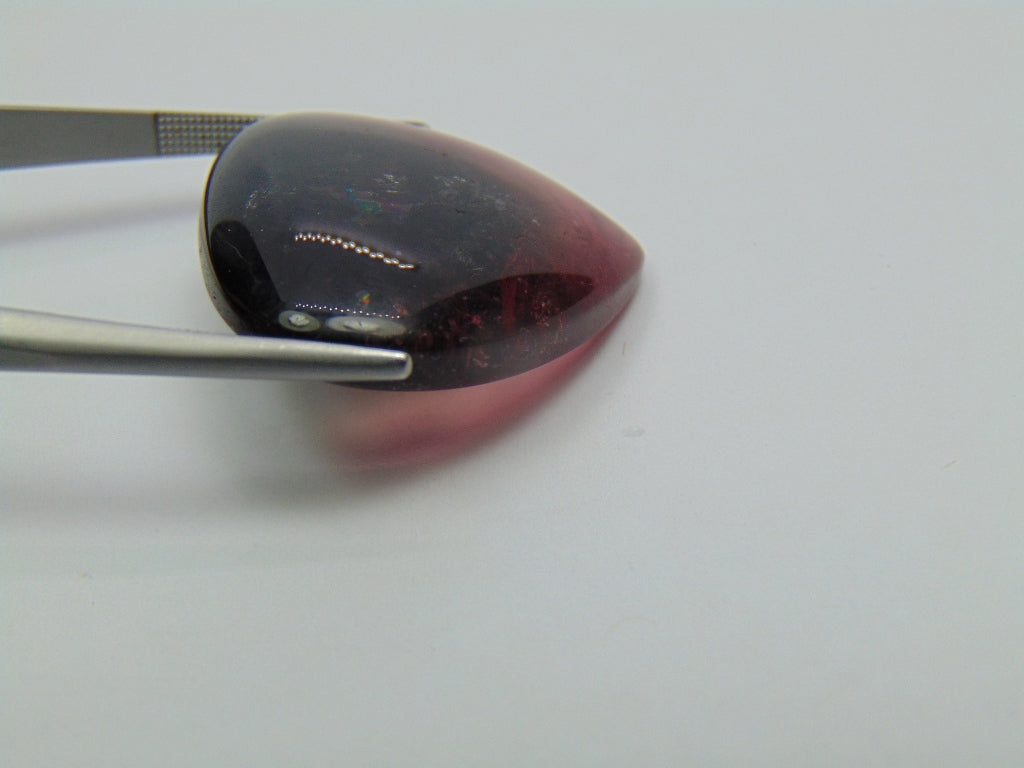 42.30ct Tourmaline Bicolor 28x27mm